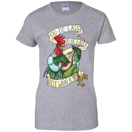Alan-A-Dale Rooster OO-De-Lally Golly What A Day Roster Bard T-Shirts, Hoodie, Tank