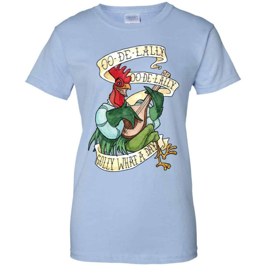 
	Alan-A-Dale Rooster OO-De-Lally Golly What A Day Roster Bard T-Shirts, Hoodie, Tank