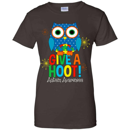 Autism Awareness: Give A Hoot T-Shirts, Hoodie, Tank