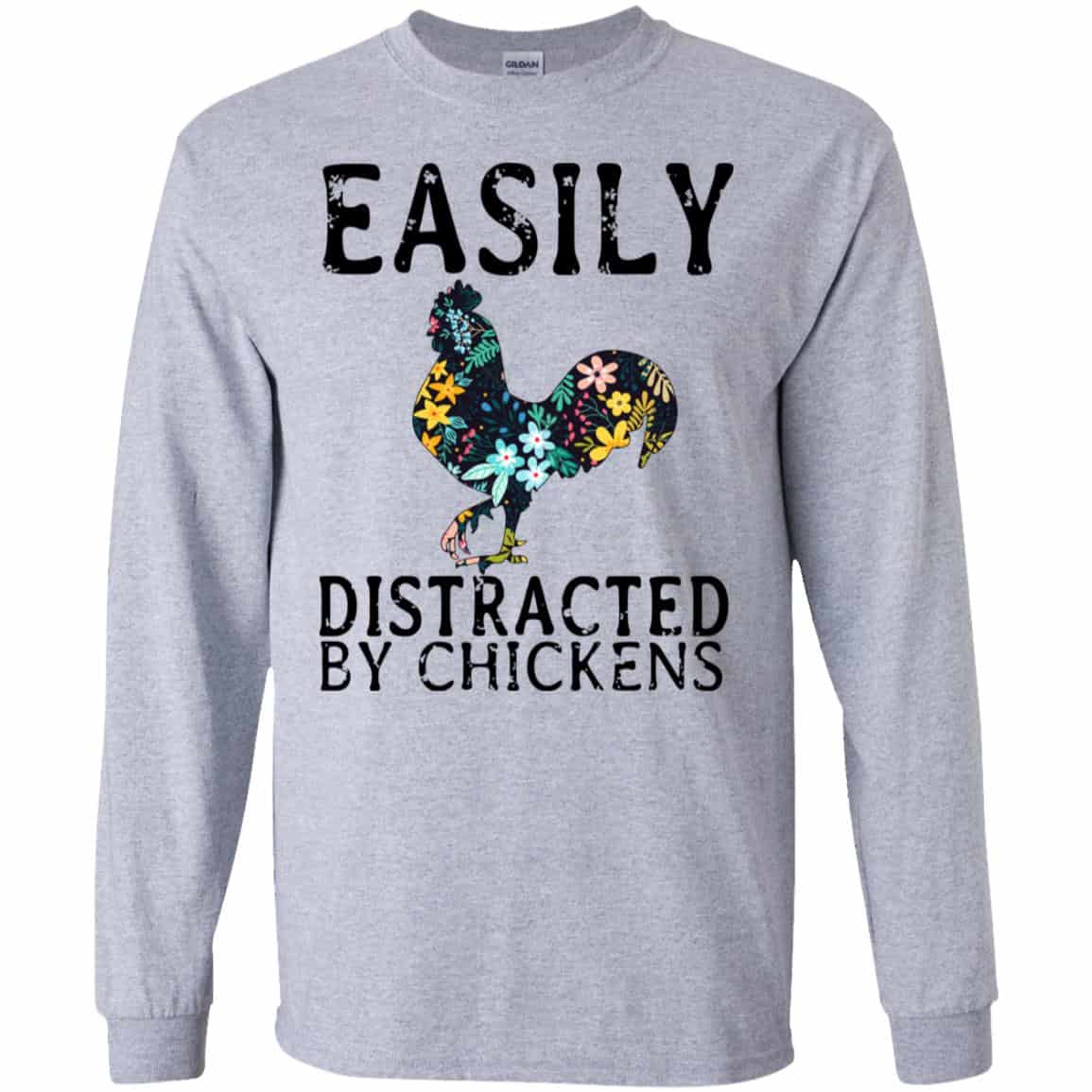 Easily Distracted By Chickens T-Shirts, Hoodie, Tank