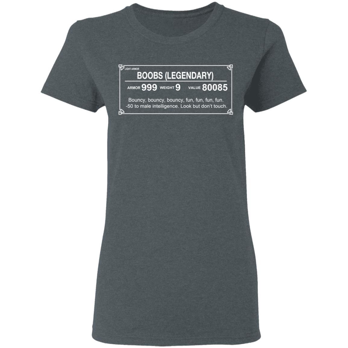 Light Armor – Boobs Legendary Shirt, Hoodie, Tank