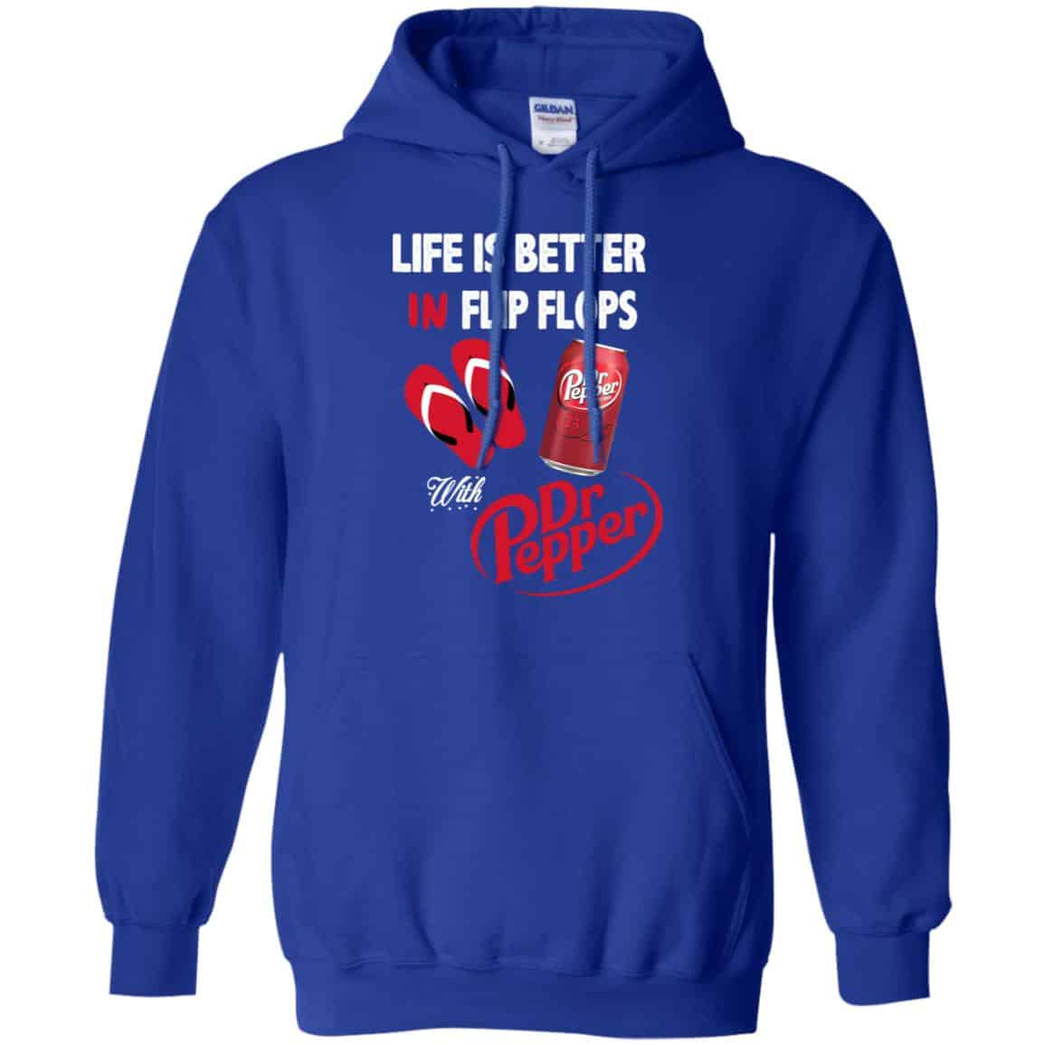 Life Is Better In Flip Flops With Dr Pepper T-Shirts, Hoodie, Tank