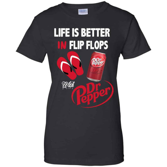 
	Life Is Better In Flip Flops With Dr Pepper T-Shirts, Hoodie, Tank
