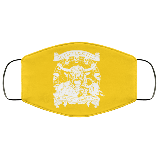 
	Respect Existence Or Expect Resistance Face Mask