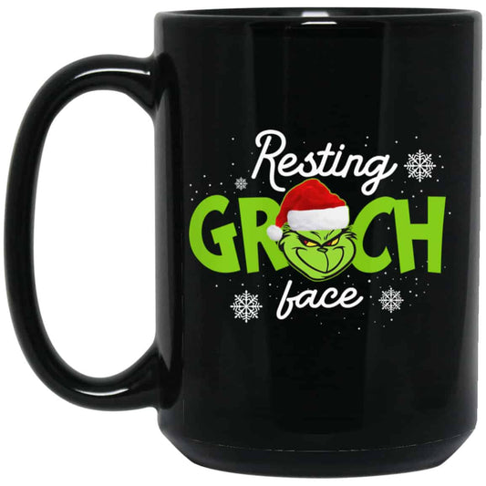 The Grinch Resting Grinch Face Mug