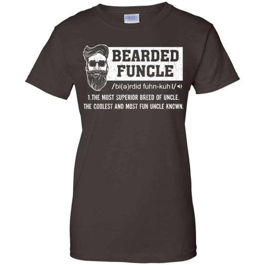 Bearded Funcle The Most Superior Breed Of Uncle The Coolest And Most Fun Uncle Known T-Shirts, Hoodie, Tank
