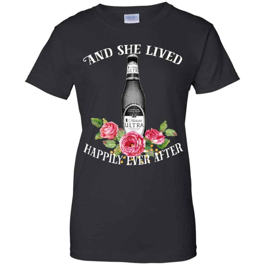 
	I Love Michelob Ultra – And She Lived Happily Ever After T-Shirts, Hoodie, Tank