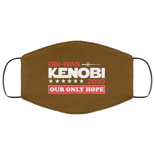Obi-Wan Kenobi 2020 Our Only Hope Face Mask
