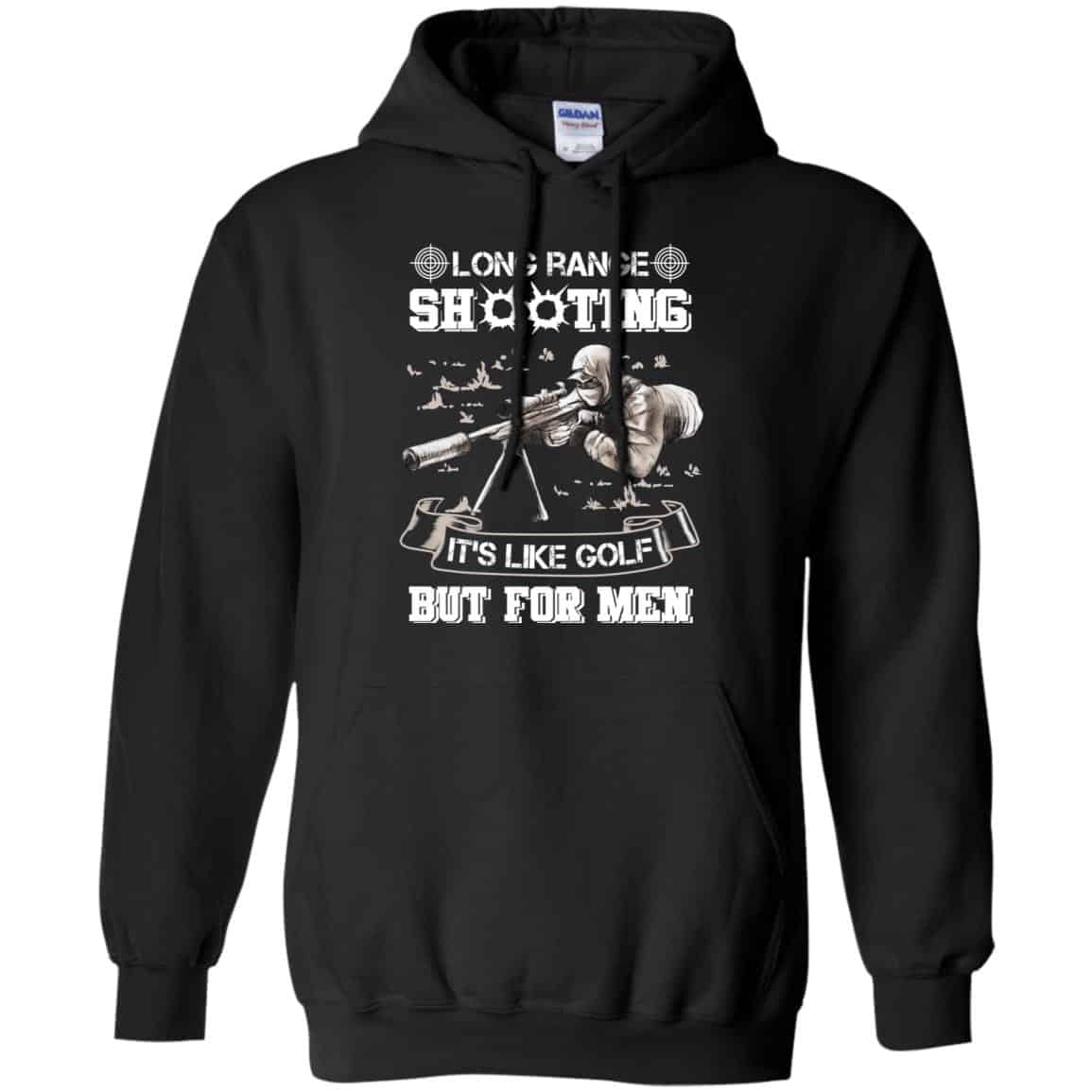 Long Range Shooting It’s Like Golf But For Men Shirt, Hoodie, Tank