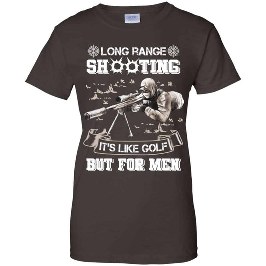 Long Range Shooting It’s Like Golf But For Men Shirt, Hoodie, Tank