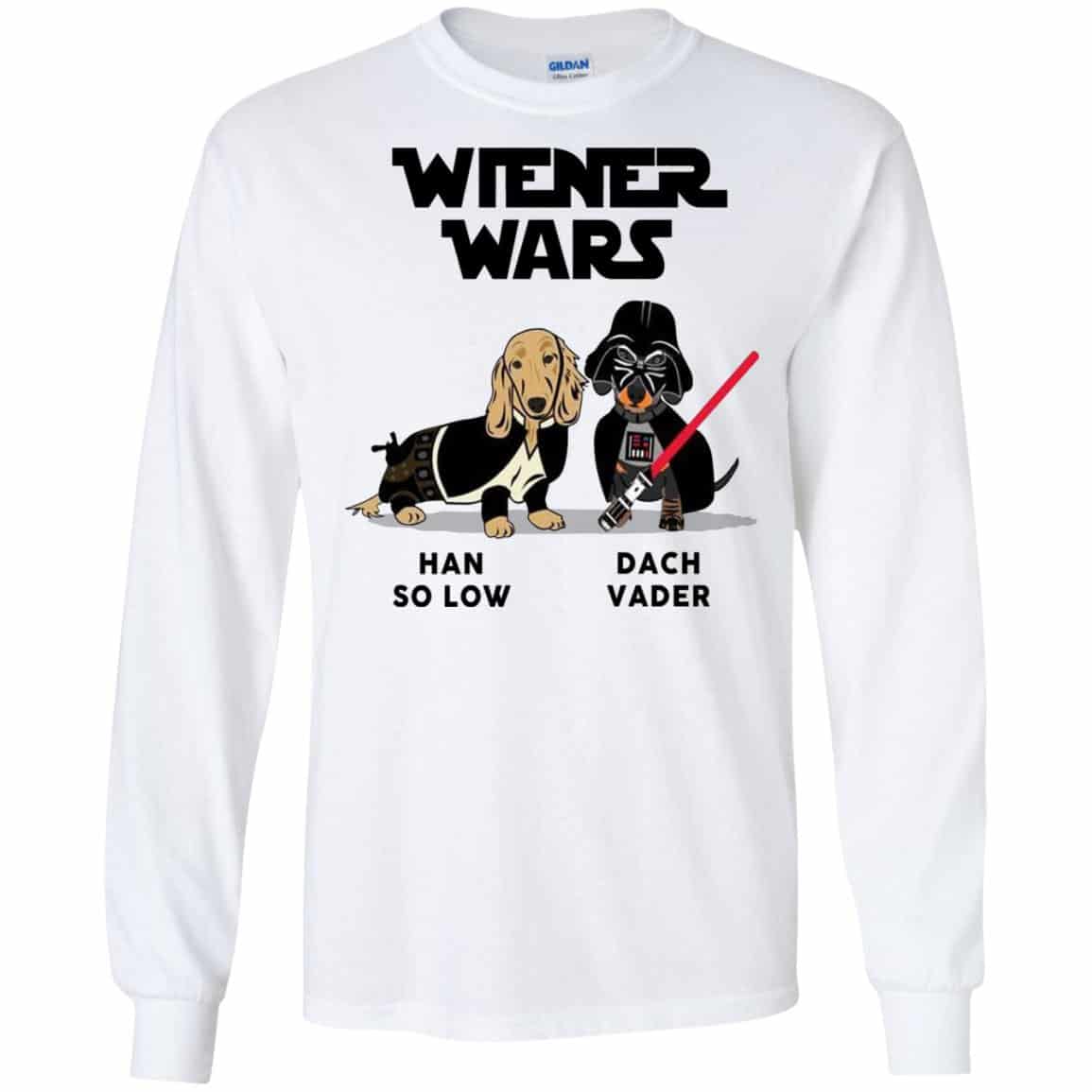 Dachshund Star Wars Shirts Wiener Wars Han So Low Dach Vader T-Shirts, Hoodie, Tank