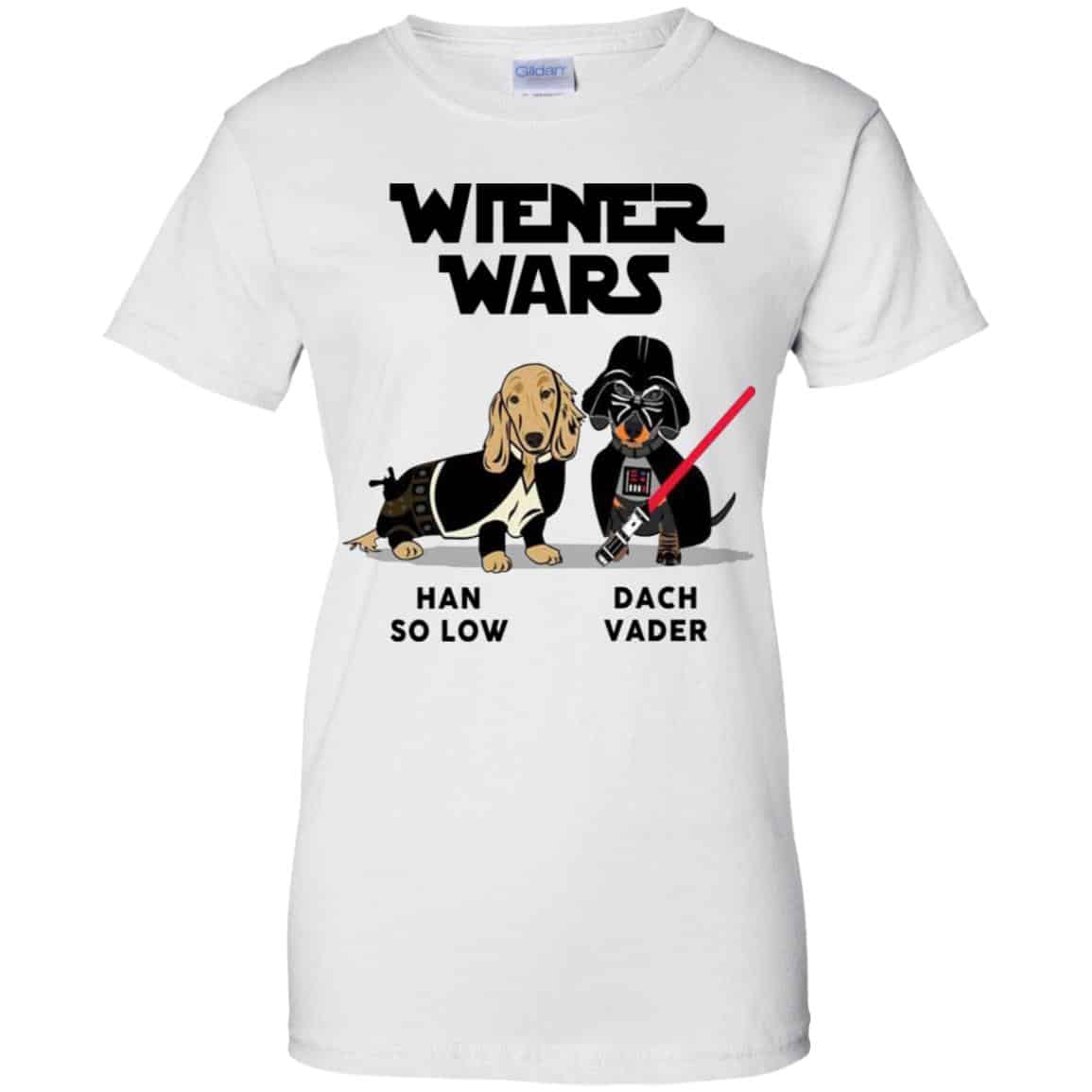 Dachshund Star Wars Shirts Wiener Wars Han So Low Dach Vader T-Shirts, Hoodie, Tank