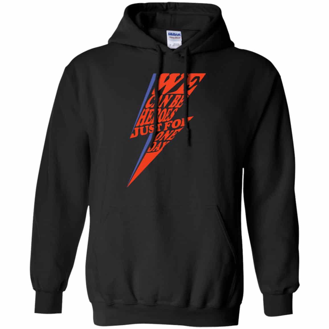 David Bowie: We Can Be Heroes Just For One Day T-Shirts, Hoodie, Tank