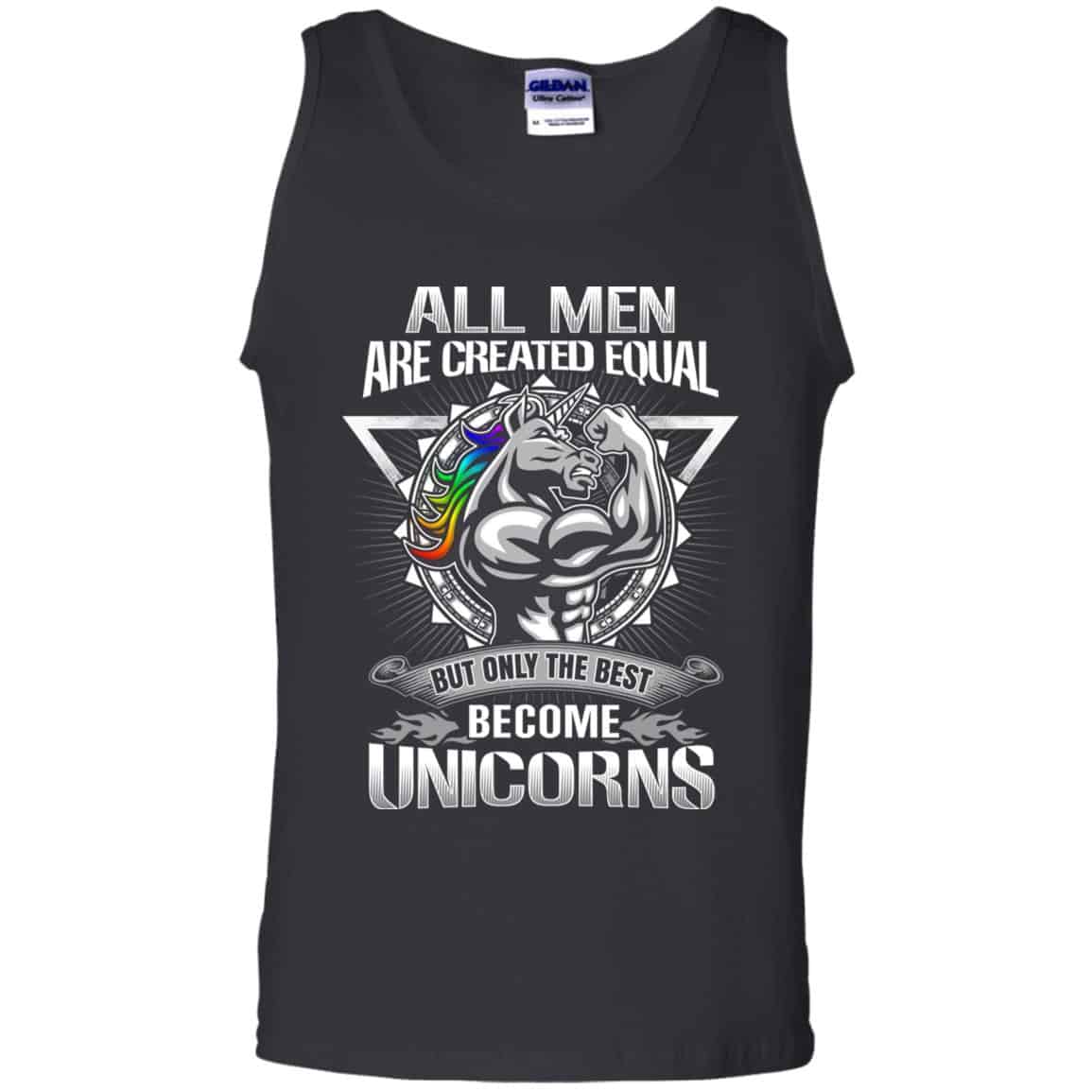 All Men Created Equal But Only The Best Become Unicorns T-Shirts, Hoodie, Tank