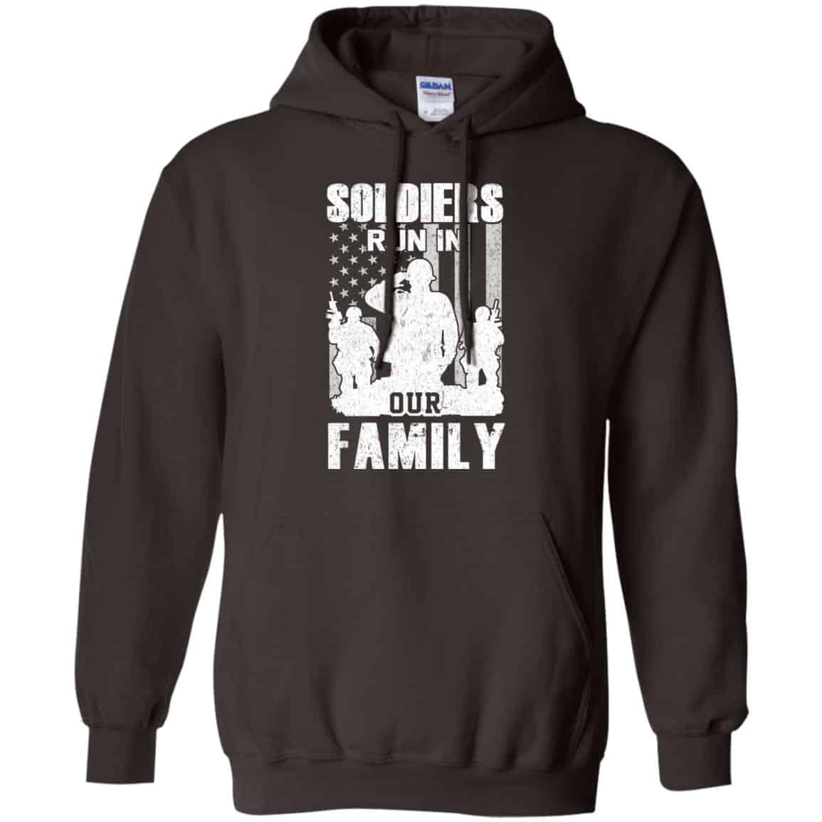 Veteran: Soldiers Run In Out Family Veteran Dad Son T-Shirts, Hoodie, Tank