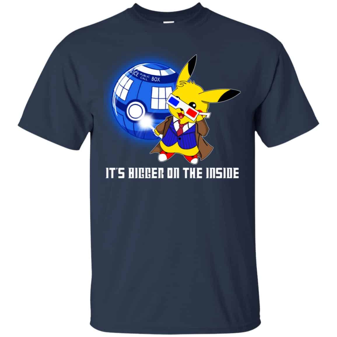 Pokemon: It’s Bigger On The Inside T-Shirts, Hoodie, Tank