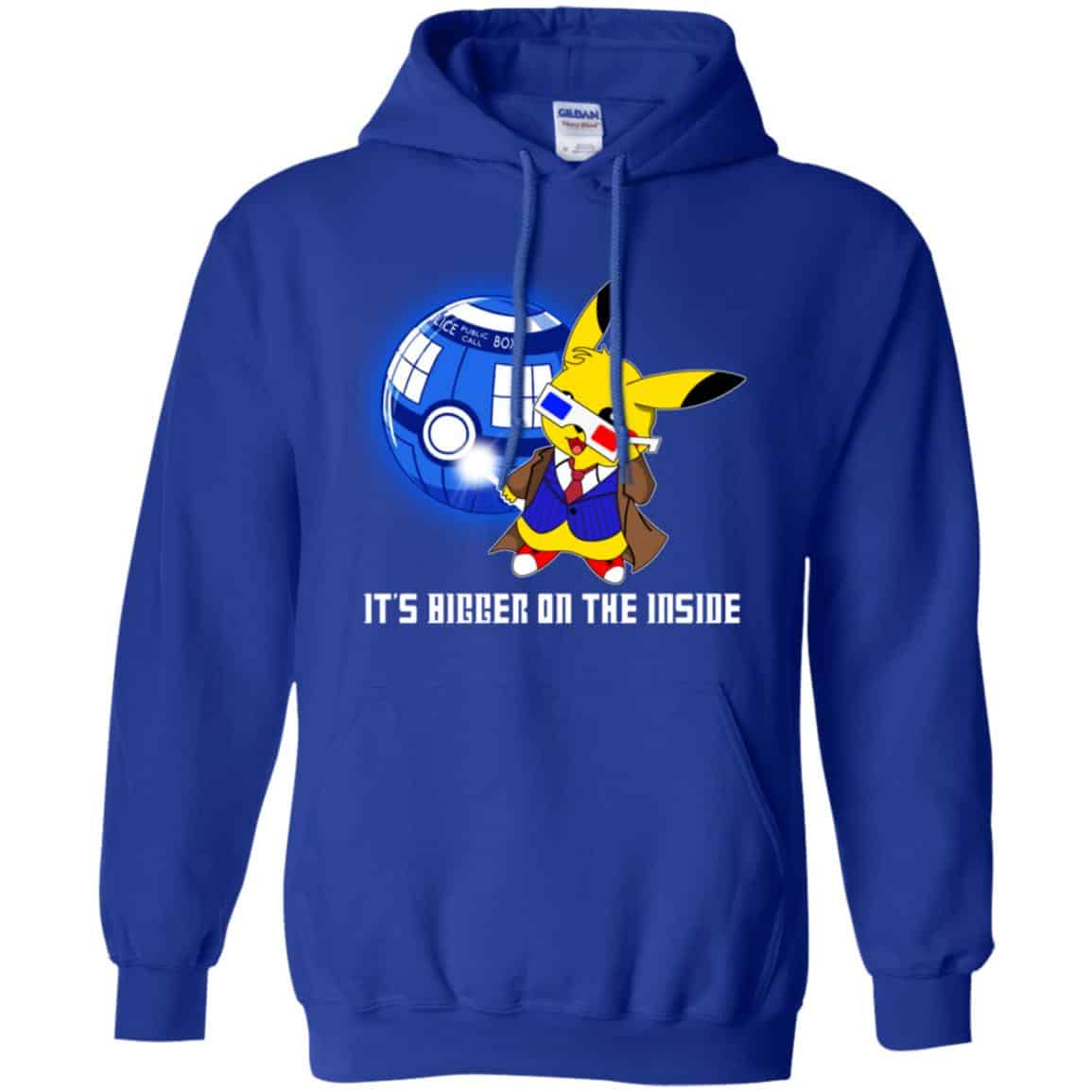 Pokemon: It’s Bigger On The Inside T-Shirts, Hoodie, Tank