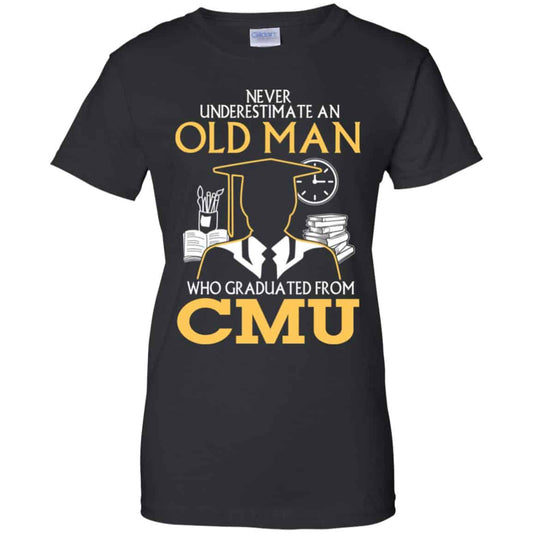 
	Never Underestimate An Old Man Who Graduated From CMU T-Shirts, Hoodie, Tank