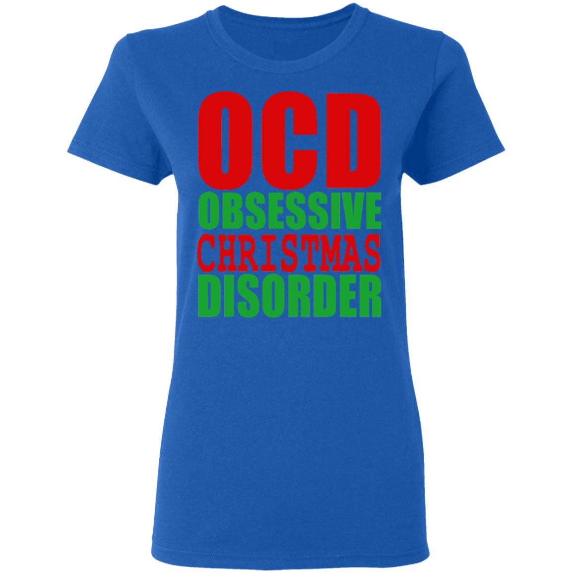 OCD Obsessive Christmas Disorder Shirt, Hoodie, Tank