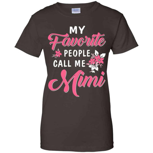 My Favorite People Call Me Mimi Mother’s Day Gift T-Shirts, Hoodie, Tank