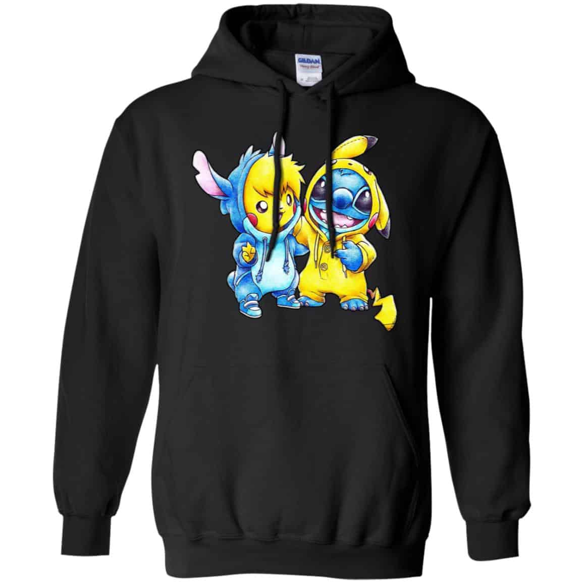 Cute Stitch Pokemon T-Shirts, Hoodie, Tank