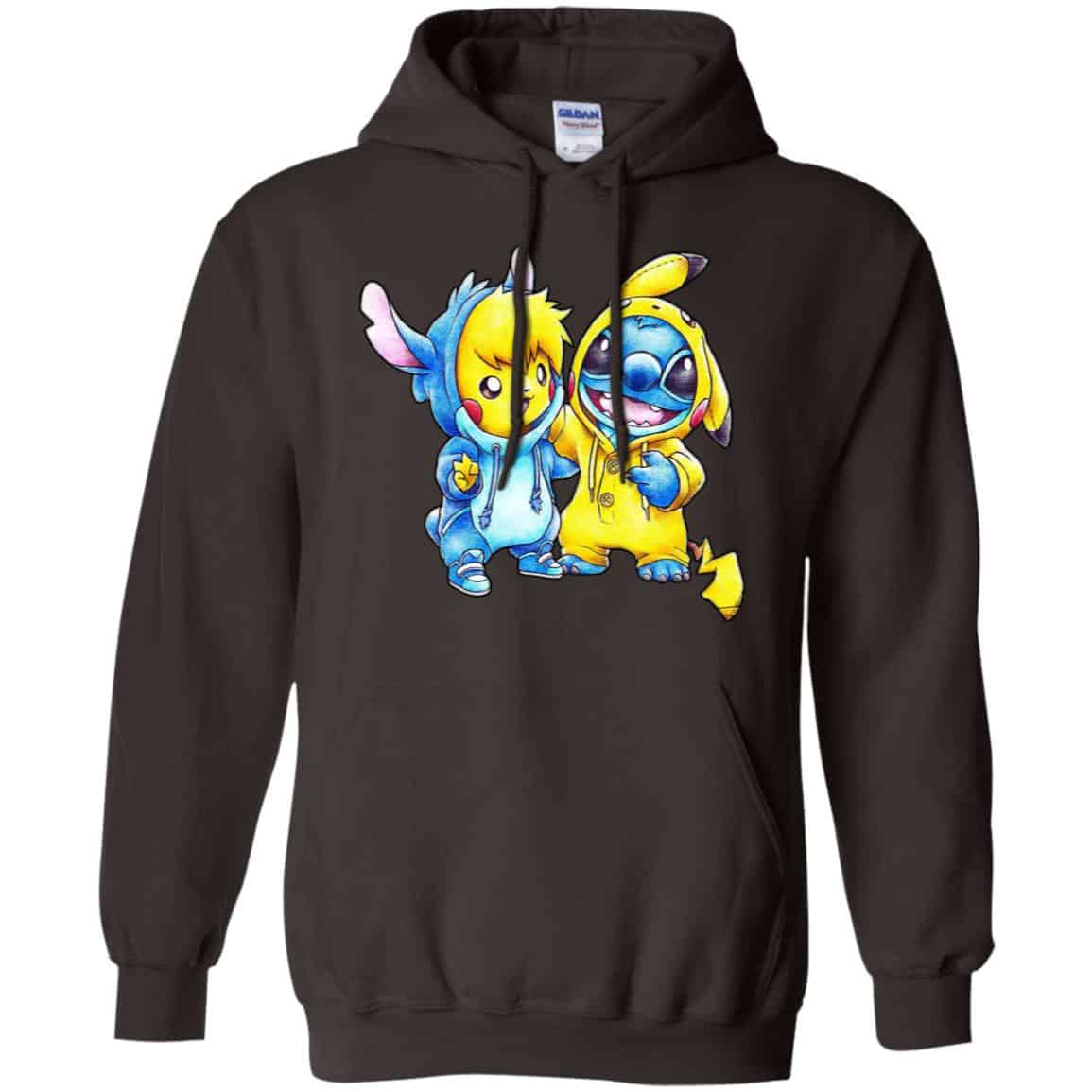 Cute Stitch Pokemon T-Shirts, Hoodie, Tank