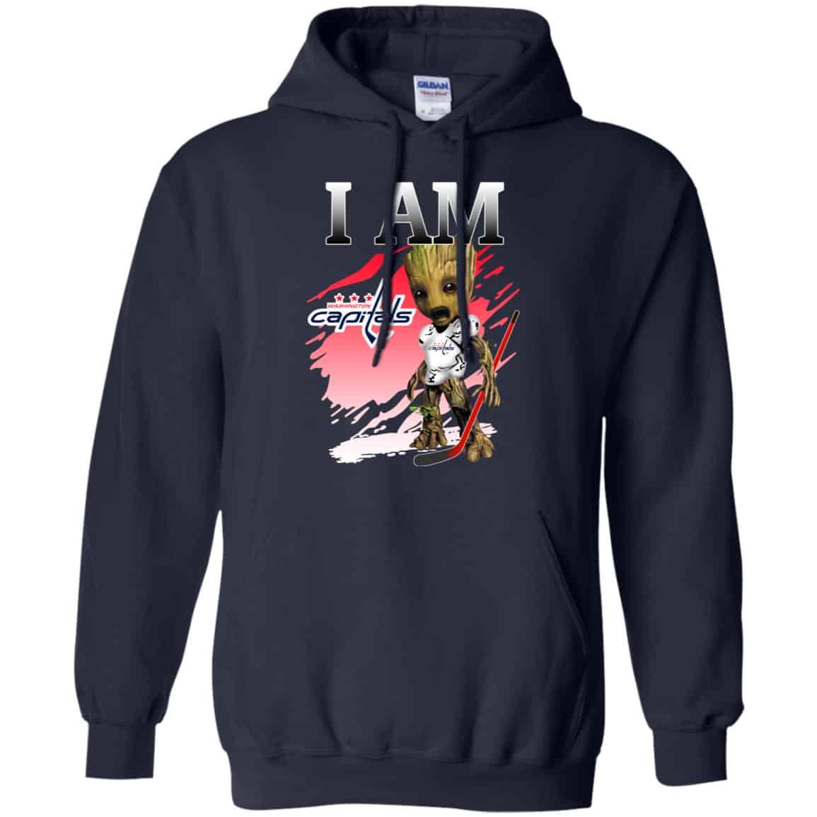 Washington Capitals: I Am Groot T-Shirts, Hoodie, Tank