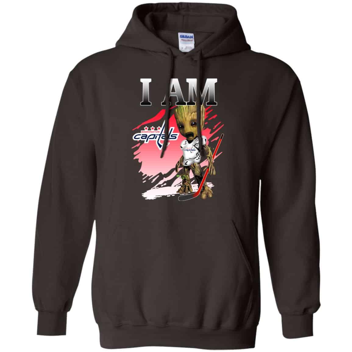 Washington Capitals: I Am Groot T-Shirts, Hoodie, Tank