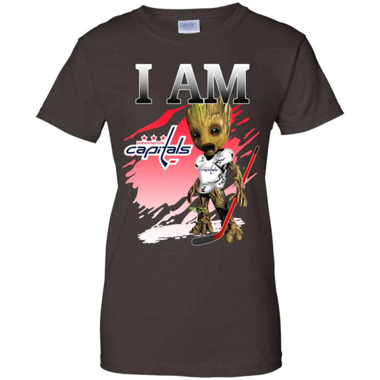 Washington Capitals: I Am Groot T-Shirts, Hoodie, Tank