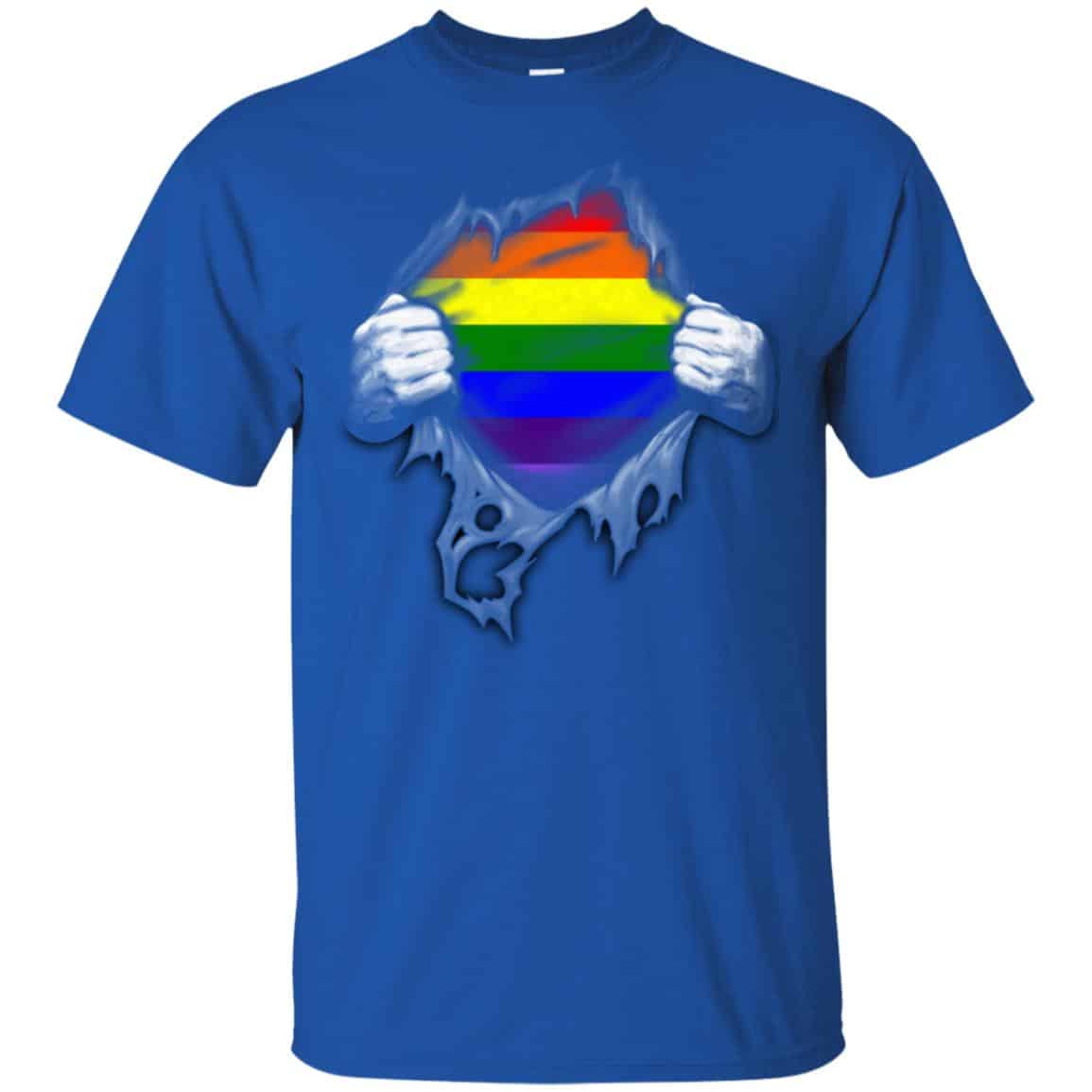 Rainbow Lesbian Gay Pride LGBT Super Strong T-Shirts, Hoodie, Tank