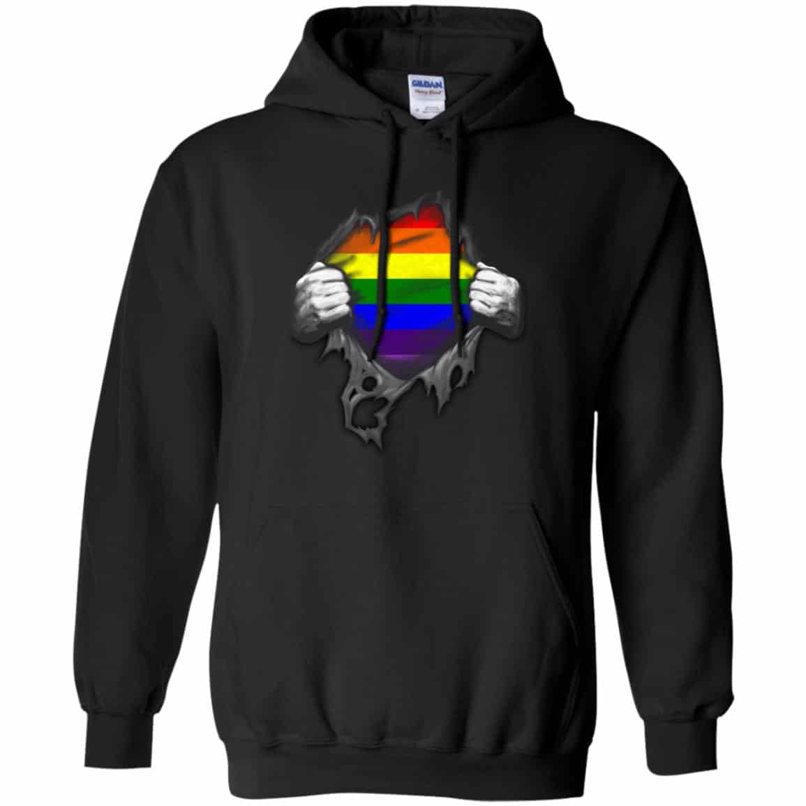 Rainbow Lesbian Gay Pride LGBT Super Strong T-Shirts, Hoodie, Tank