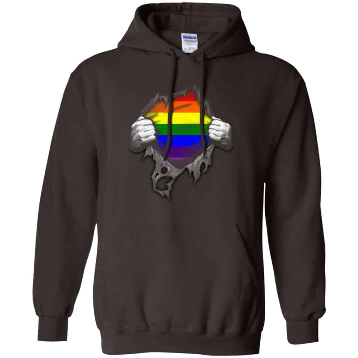 Rainbow Lesbian Gay Pride LGBT Super Strong T-Shirts, Hoodie, Tank