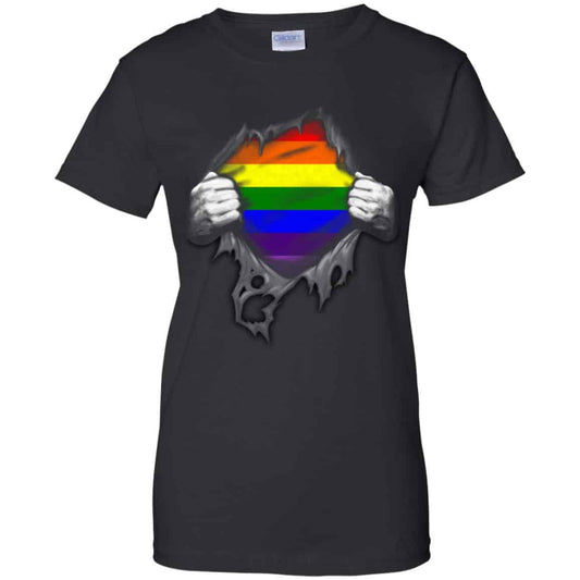 
	Rainbow Lesbian Gay Pride LGBT Super Strong T-Shirts, Hoodie, Tank