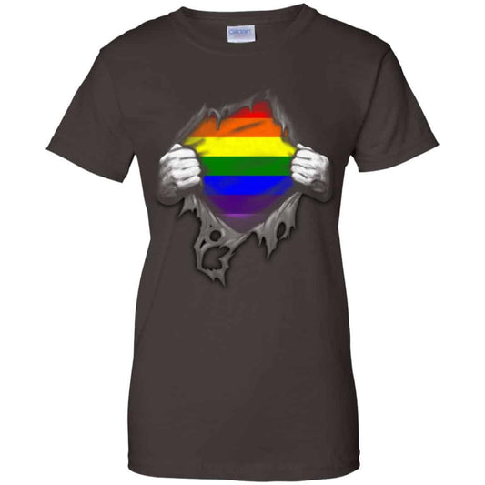 Rainbow Lesbian Gay Pride LGBT Super Strong T-Shirts, Hoodie, Tank