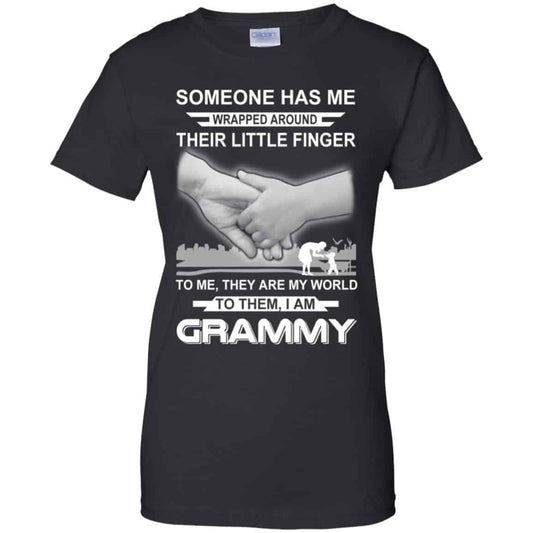 
	Someone Has Me Wrapped Around Their Little Finger I Am Grammy T-Shirts, Hoodie, Tank