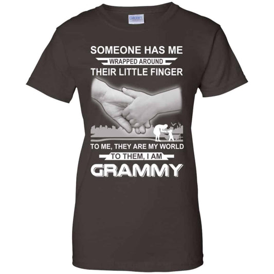 Someone Has Me Wrapped Around Their Little Finger I Am Grammy T-Shirts, Hoodie, Tank