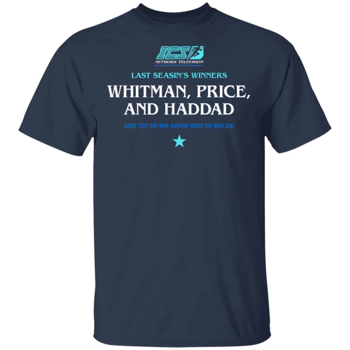 Running Man Whitman Price and Haddad Shirt, Hoodie, Tank