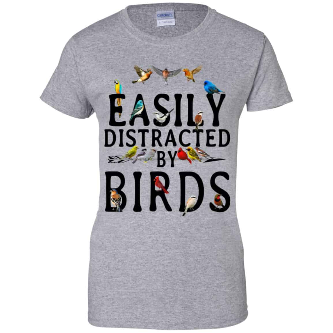 Easily Distracted By Birds T-Shirts, Hoodie, Tank