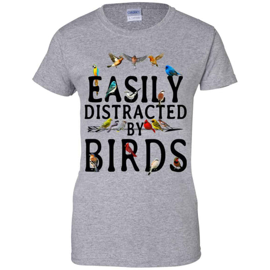 Easily Distracted By Birds T-Shirts, Hoodie, Tank