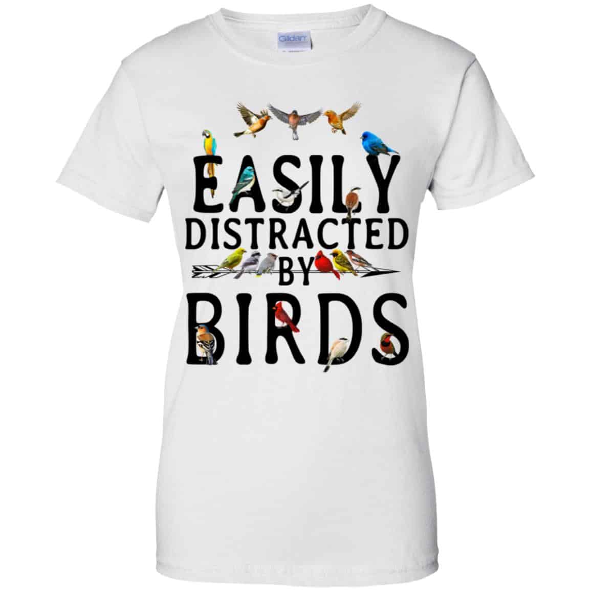 Easily Distracted By Birds T-Shirts, Hoodie, Tank
