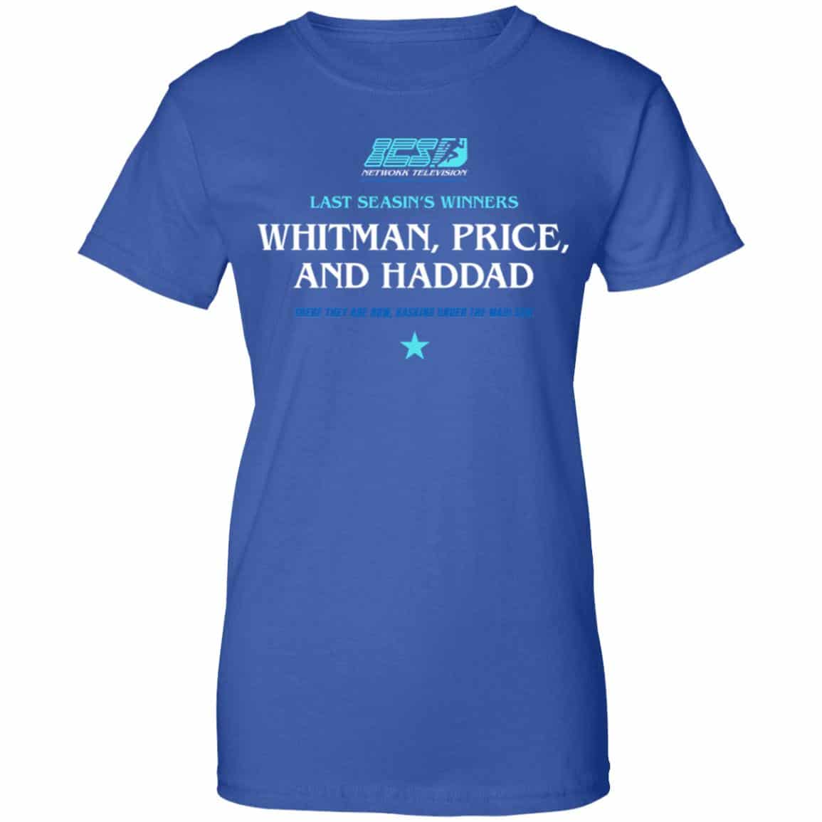 Running Man Whitman Price and Haddad Shirt, Hoodie, Tank