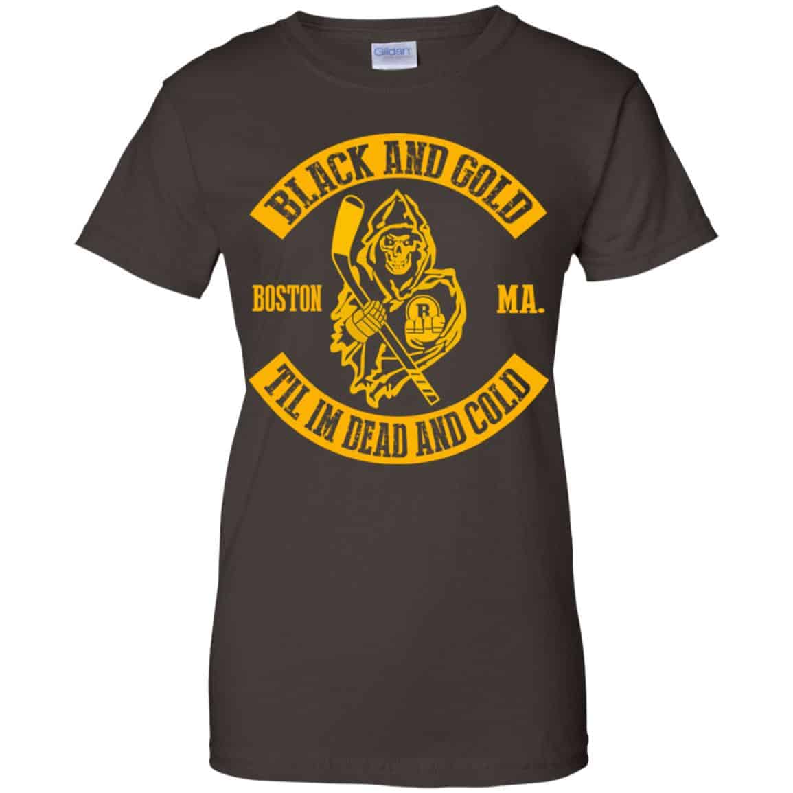 Boston Bruins: Black And Gold Til I’m Dead And Cold T-Shirts, Hoodie, Tank