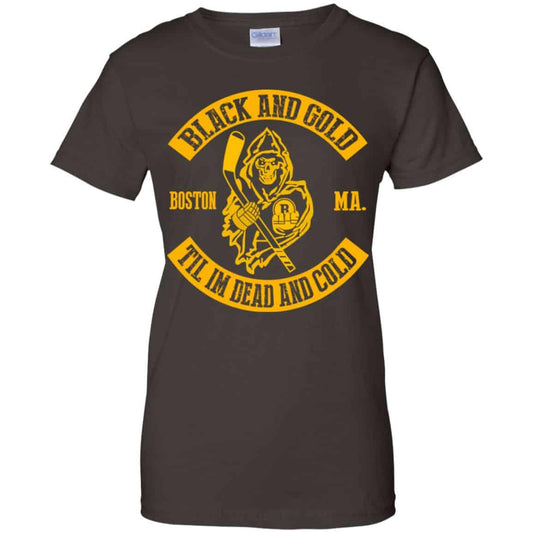 Boston Bruins: Black And Gold Til I’m Dead And Cold T-Shirts, Hoodie, Tank