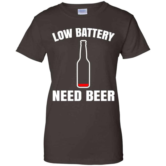 Low Battery Need Beer Shirt, Hoodie, Tank
