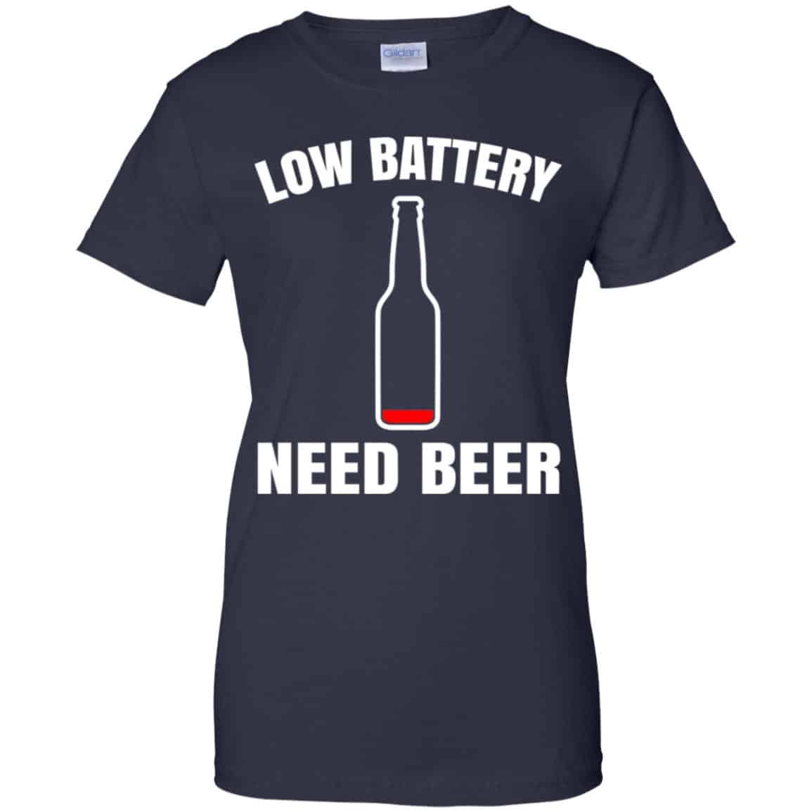 Low Battery Need Beer Shirt, Hoodie, Tank