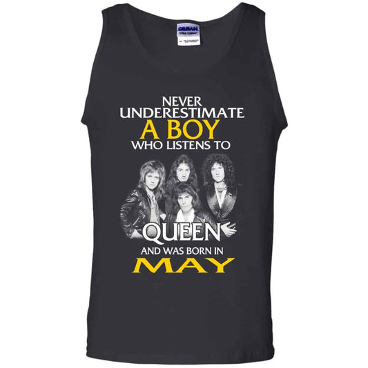 A Boy Who Listens To Queen And Was Born In May T-Shirts, Hoodie, Tank