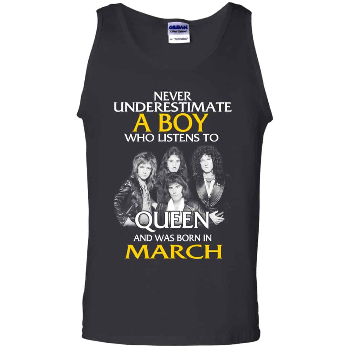 
	A Boy Who Listens To Queen And Was Born In March T-Shirts, Hoodie, Tank