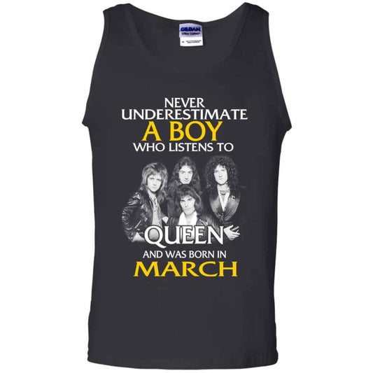 
	A Boy Who Listens To Queen And Was Born In March T-Shirts, Hoodie, Tank