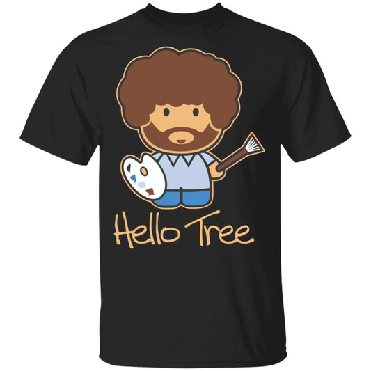 Hello Tree Bob Ross Shirt, Hoodie, Tank