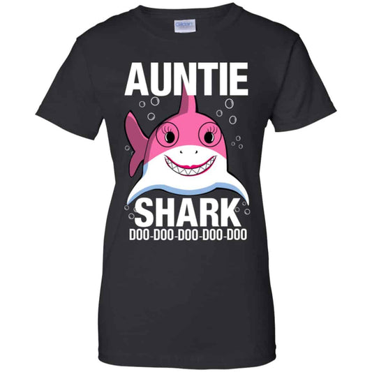 
	Auntie Shark Doo Doo Doo Doo Doo T-Shirts, Hoodie, Tank